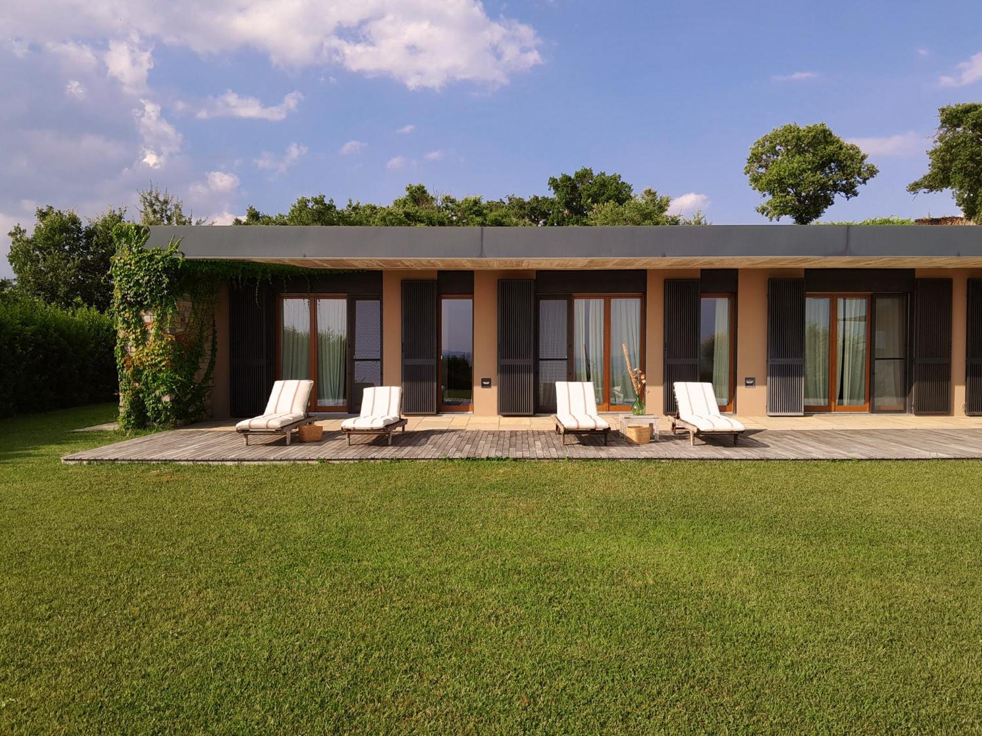 Bed and Breakfast Poggio Cagnano Манчиано Экстерьер фото